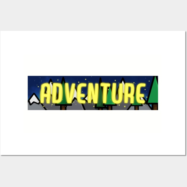 adventure Wall Art by hoddynoddy